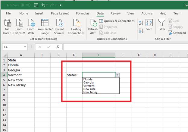 How to Create Data Lists in Excel 2019 | UniversalClass