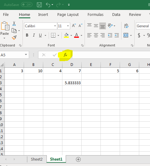 How To Create Formulas Functions And Do Calculations In Excel 2019