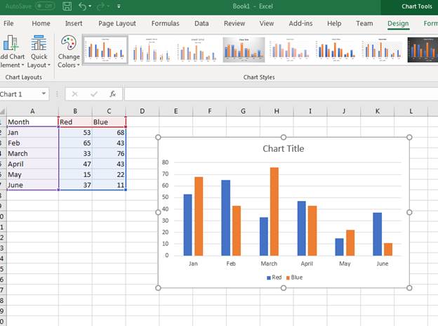 How To Do Column Chart In Excel