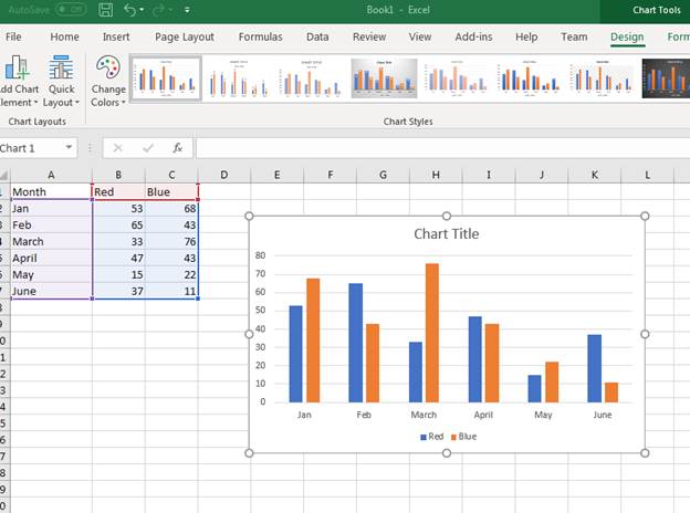 excel stock charting software