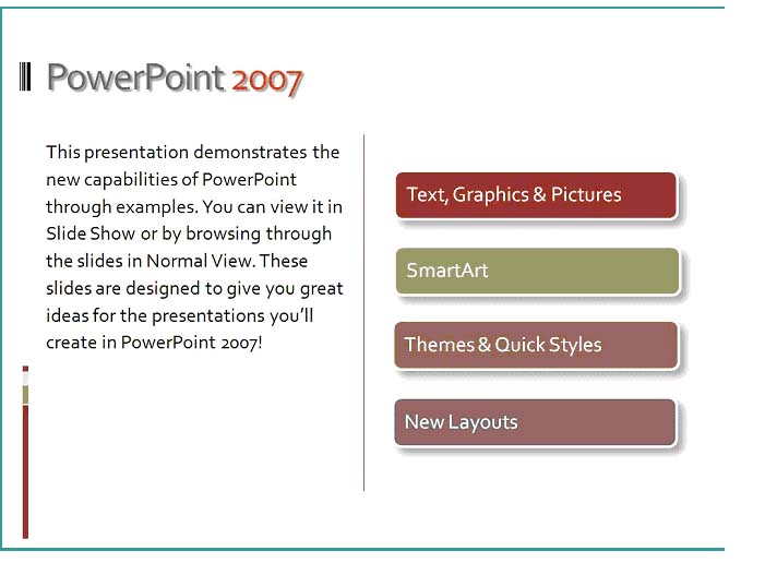 ppt presentation on powerpoint 2007