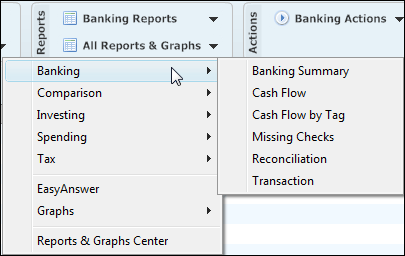 how to print quicken reports