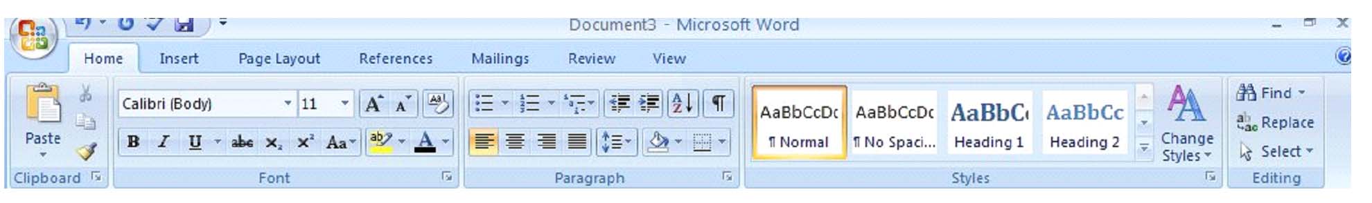 Formatting In Ms Word 07 Universalclass