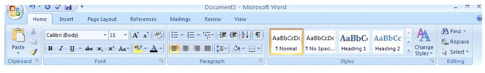 Microsoft Word 2007