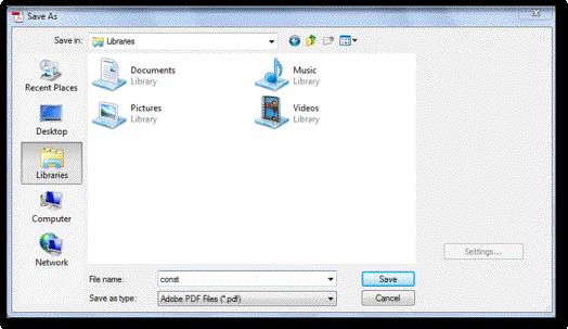 How to Save and Print PDF Documents