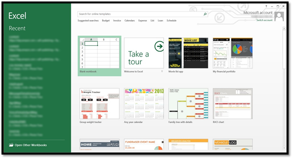 Microsoft Excel 2013, Download Excel 2013