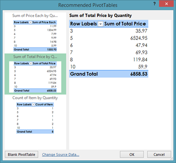 excel 2013 create pivot table from pivot table