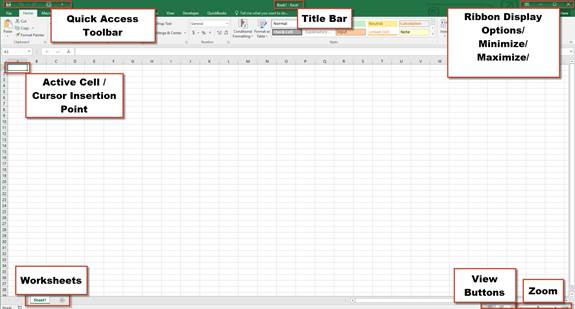 quick parts in excel 2016