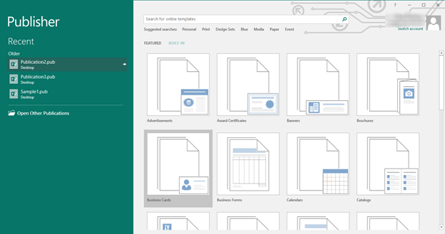 how to get more templates in publisher plus