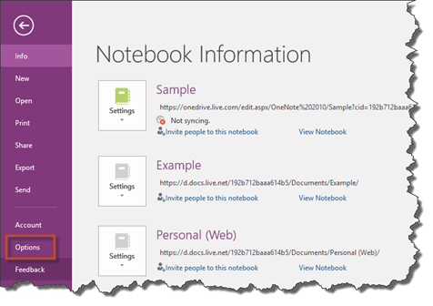 onenote 2016 android