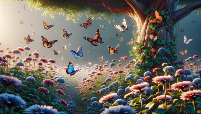 Online Class : Butterflies