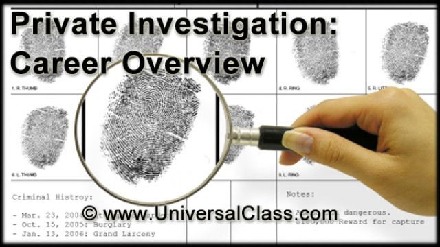 View How To Be Your Own Private Investigator Video Demonstration