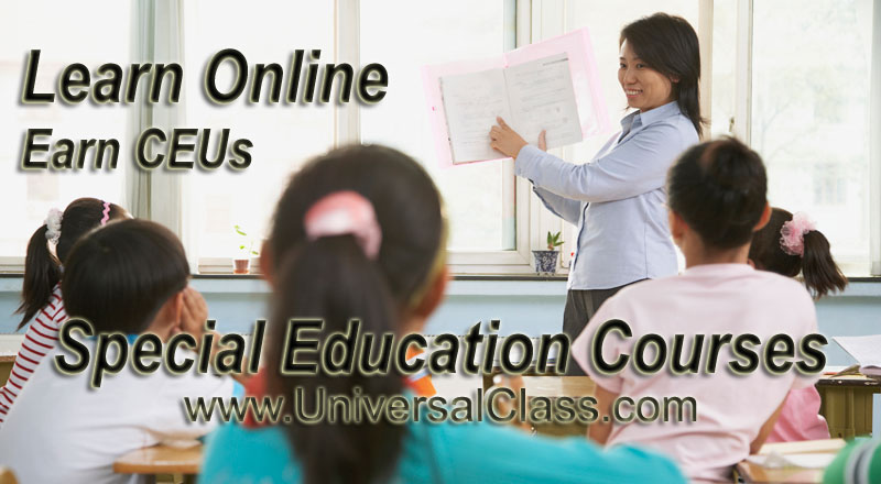 Online Special Education Courses Universalclass